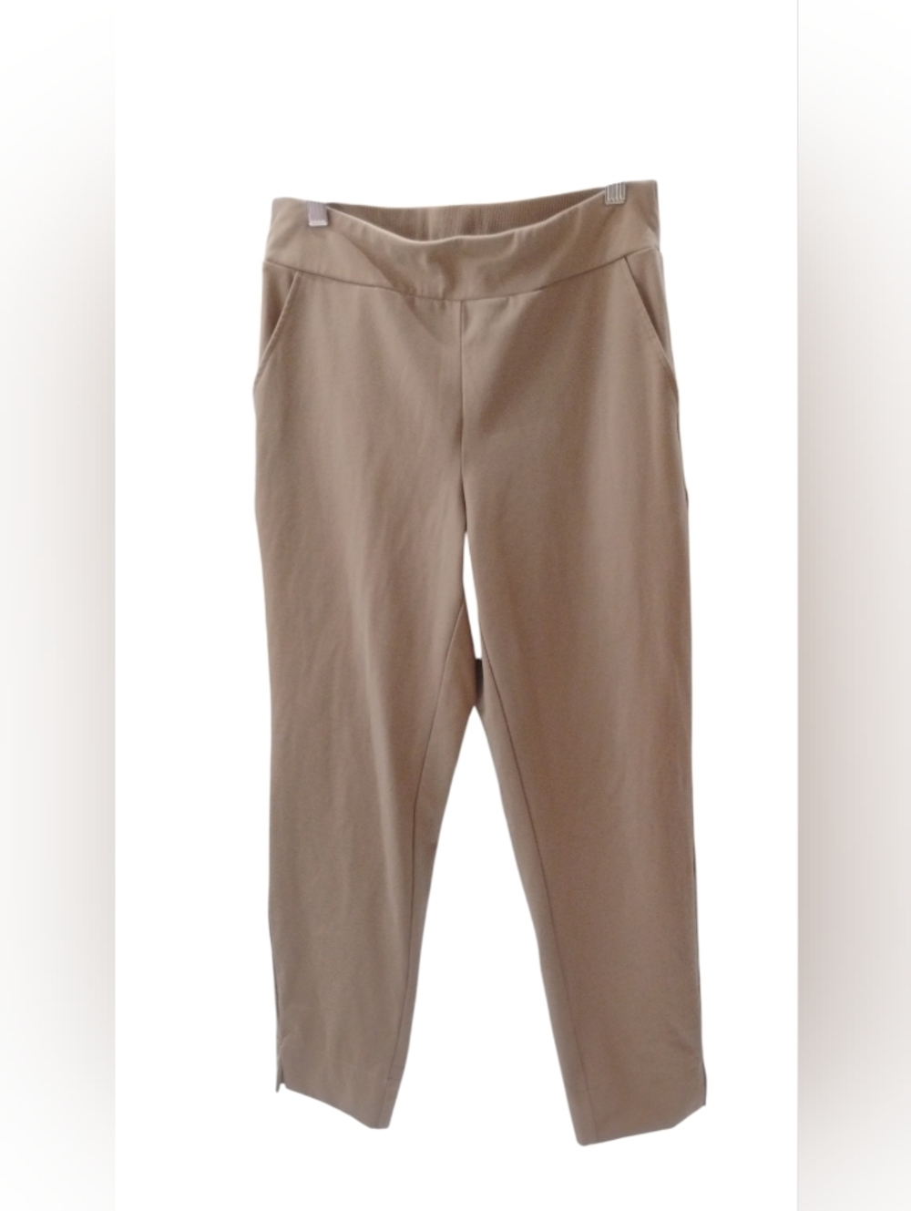 Rachel Zoe Women's Fitted W Side Slit Bottom- Taupe SZ S